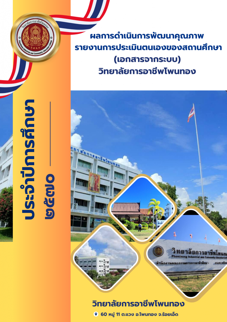 ผลการดำเนินการพัฒนาคุณภาพ รายงานการประเมินตนเองของสถานศึกษา ประจำปีการศึกษา 2567