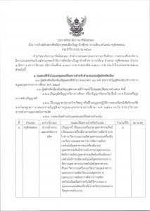 ประกาศ รับสมัครคัดเลือกบุคคลเพื่อเป็นลูกจ้างชั่วคราวรายเดือน ตำแหน่งครูพิเศษสอน ประจำปีงบประมาณ 2569