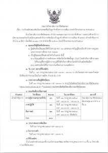 ประกาศ รับสมัครสอบคัดเลือกบุคคลเพื่อเป็นลูกจ้างชั่วคราวรายเดือน ประจำปีงบประมาณ พ.ศ. 2569