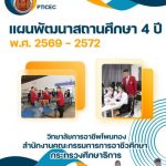 แผนพัฒนาสถานศึกษา 4 ปี พ.ศ. 2569 – 2572